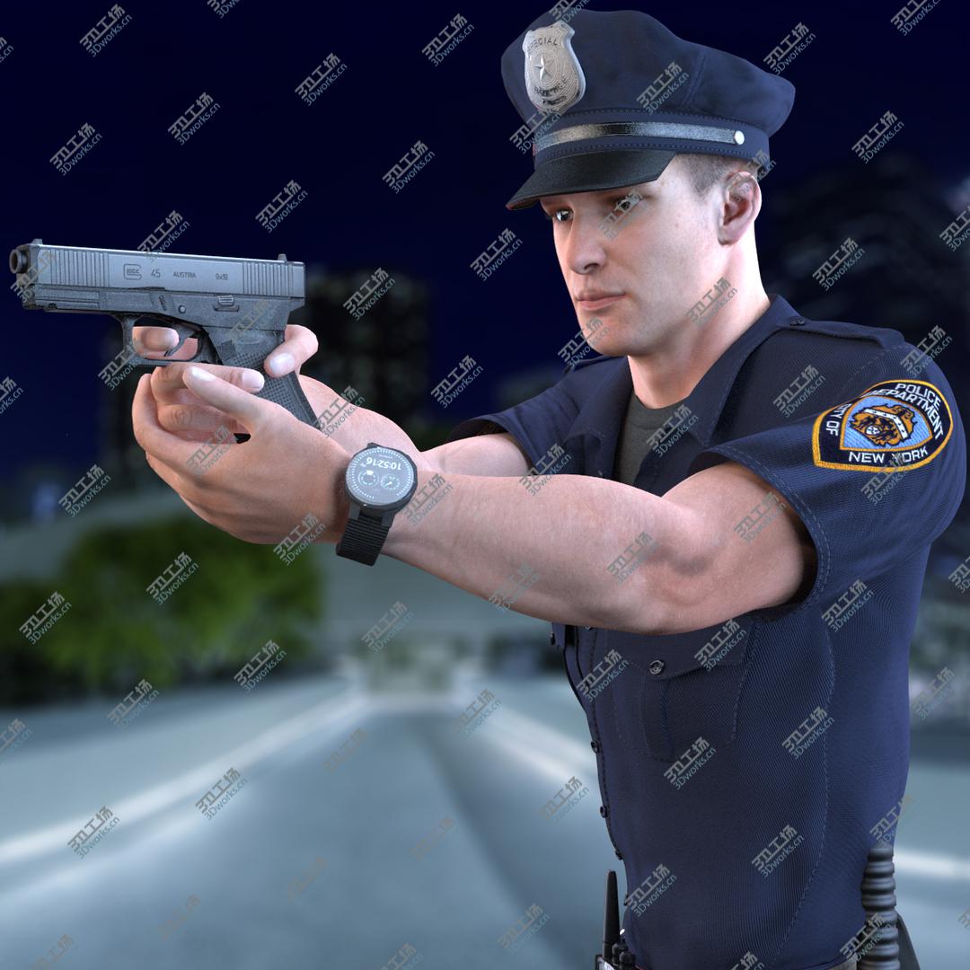 images/goods_img/20210313/Police Officer 2020 PBR V2 Rigged 3D model/1.jpg